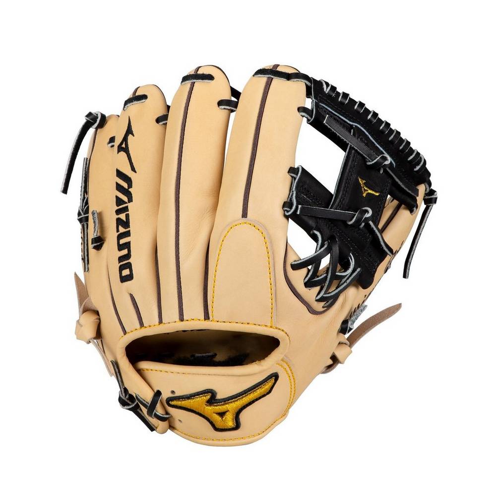 Guanti Mizuno Baseball Pro Infield 11.5" - Regular Pocket Donna - Marroni - 68124-TCRS